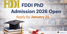 FDDI PhD Admission 2026 Open